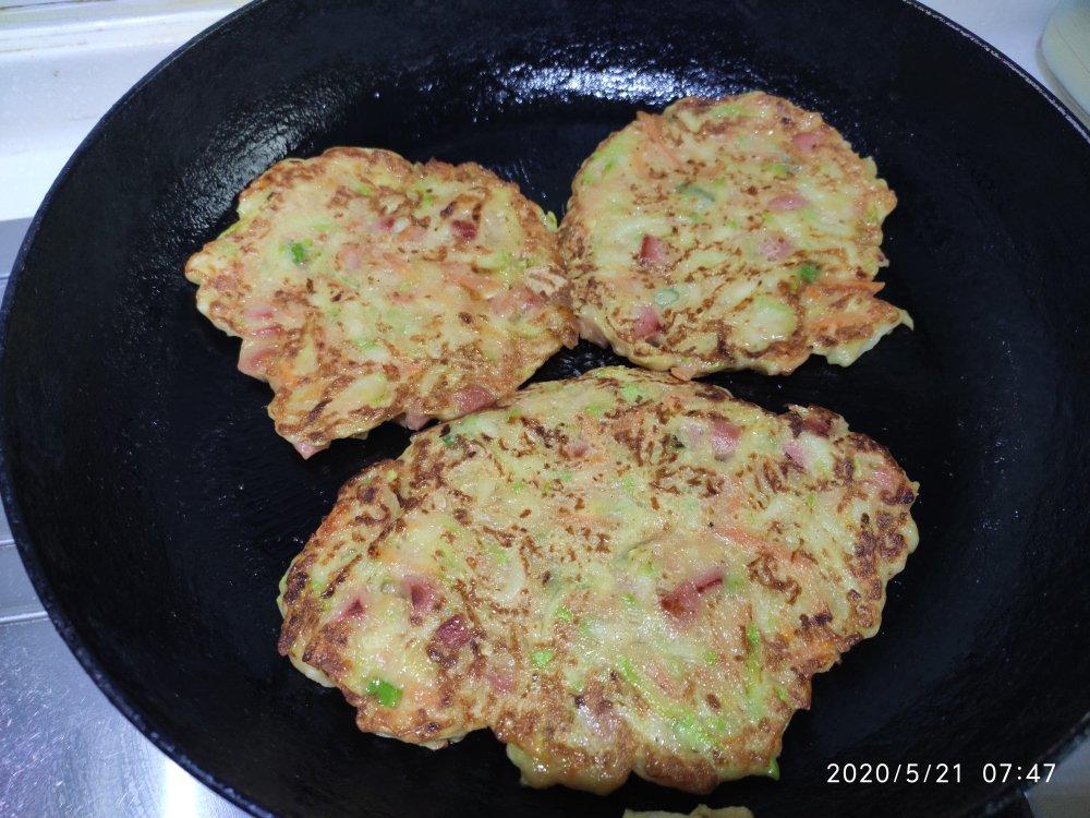 减脂餐❣️全麦西葫糊塌子