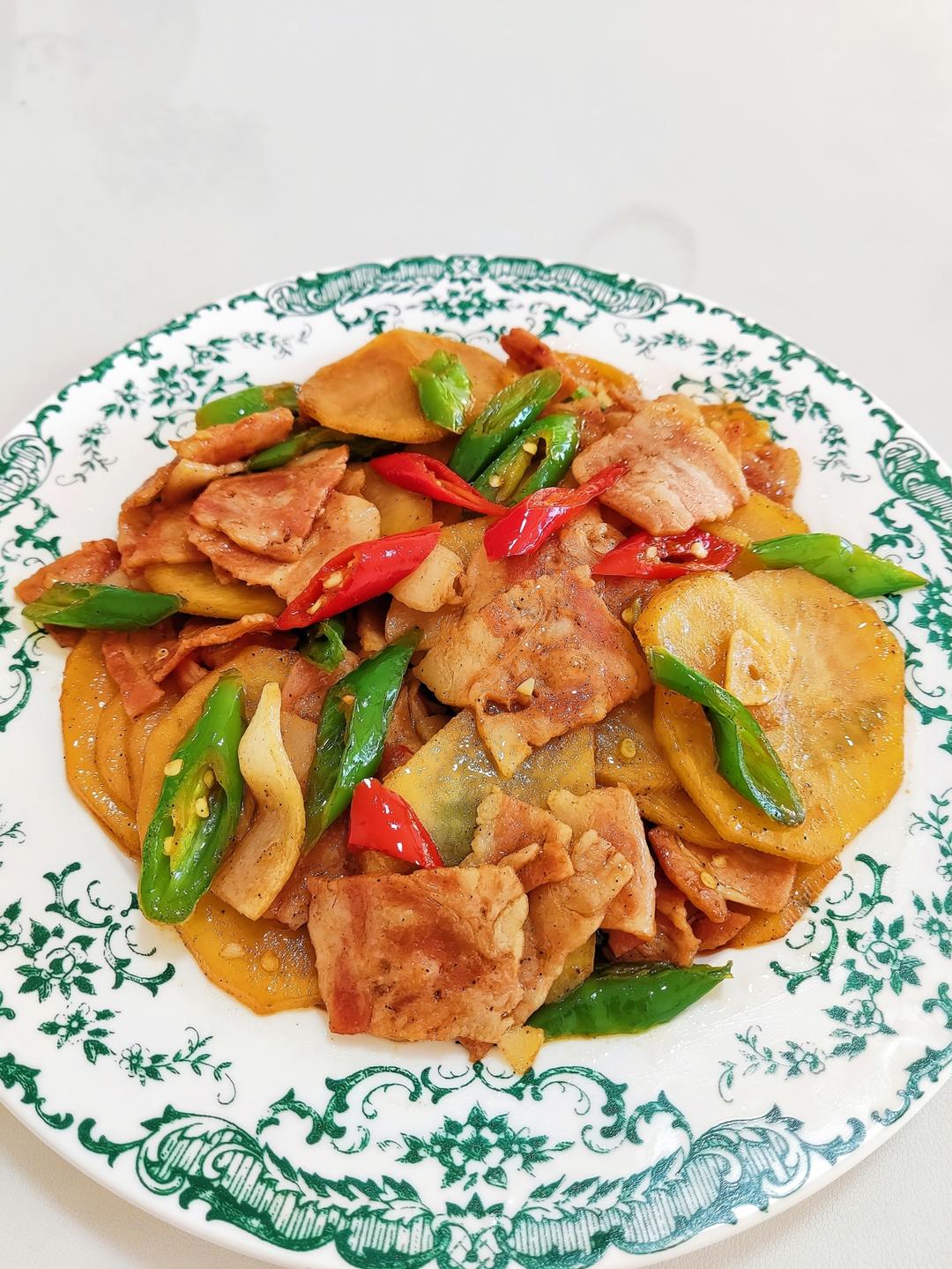 培根土豆片的做法