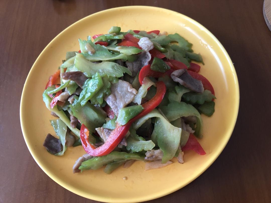 苦瓜炒肉
