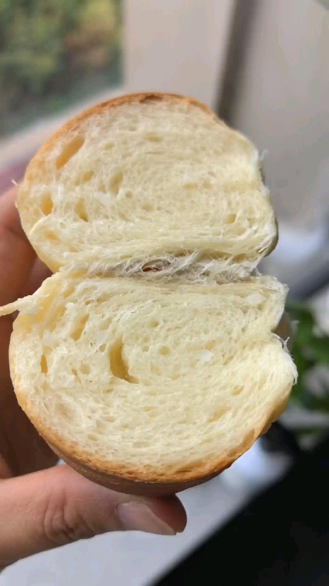 纯奶手撕吐司的做法 步骤1