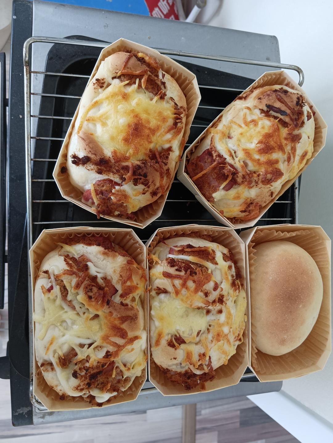 肉松培根料多多小吐司，冷藏发酵流程示范第2弹