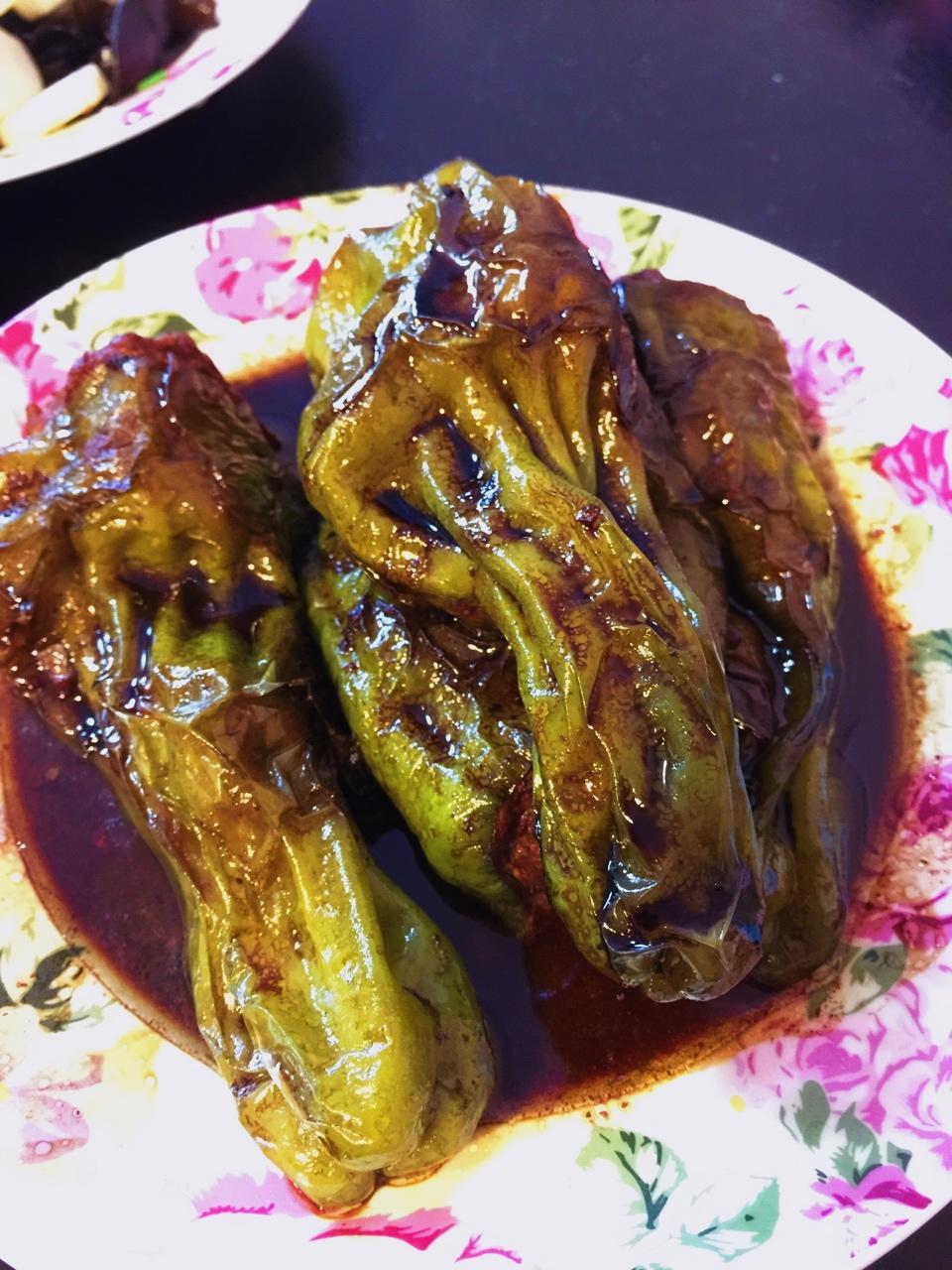 下饭菜肴--青椒酿肉