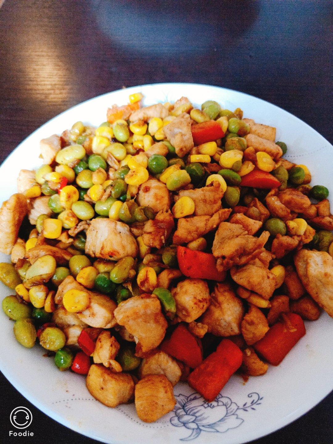 胡萝卜黄瓜鸡胸肉