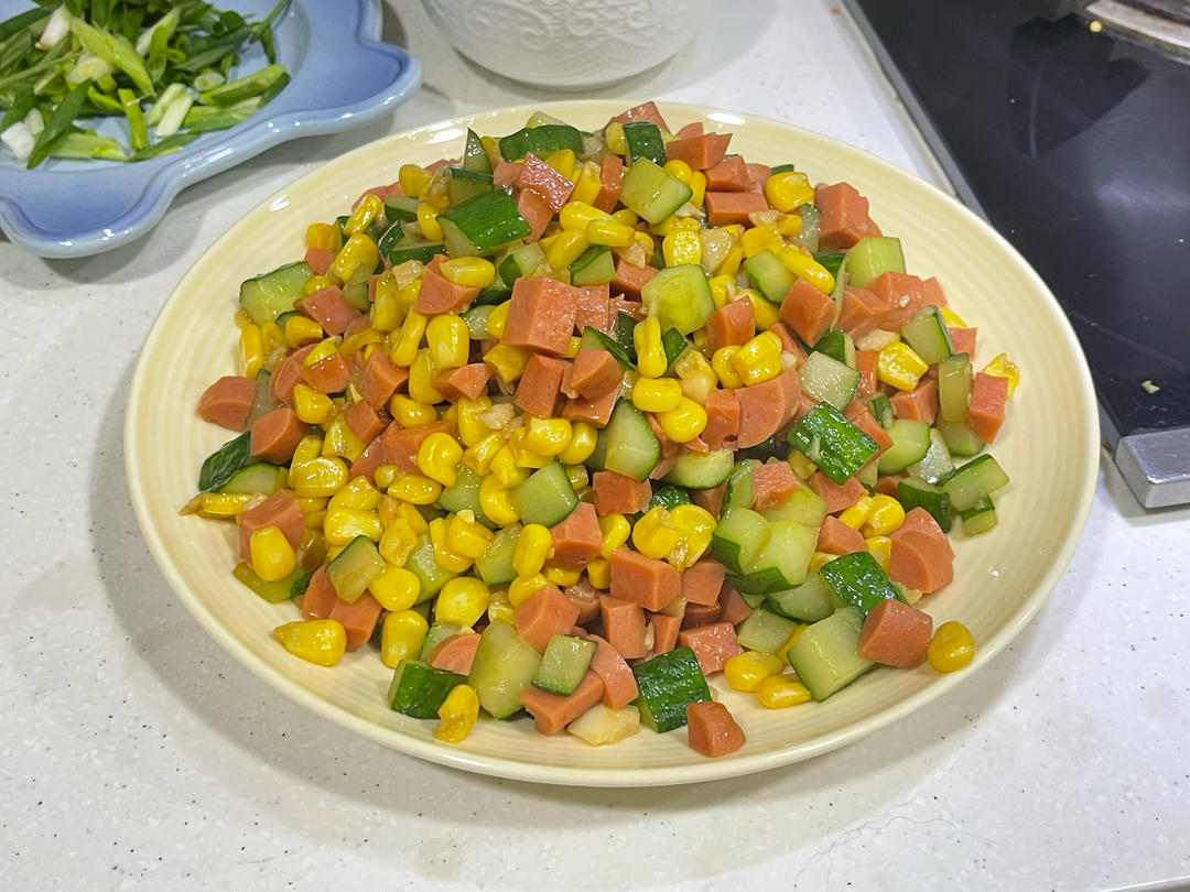 减脂必备💢什锦玉米粒｜轻食素菜