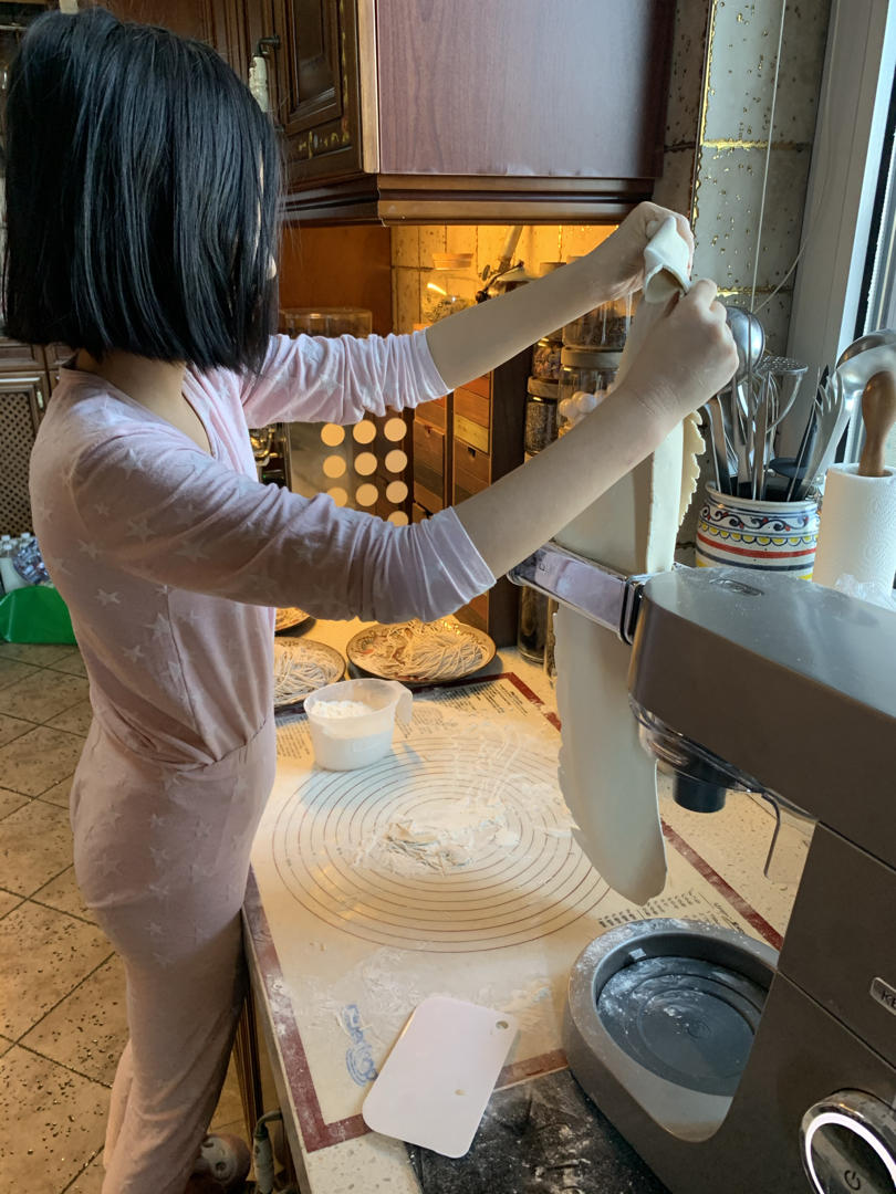 自制鸡蛋面（厨师机版）软硬适中