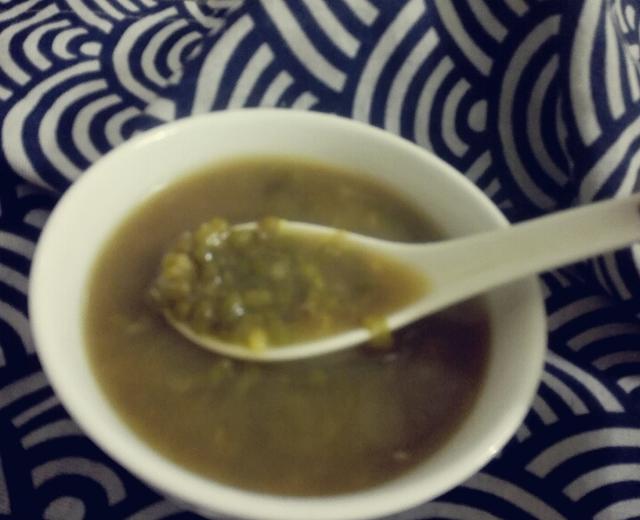 biu~超级祛湿绿豆沙的做法