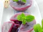 椰香紫薯小碗糕
