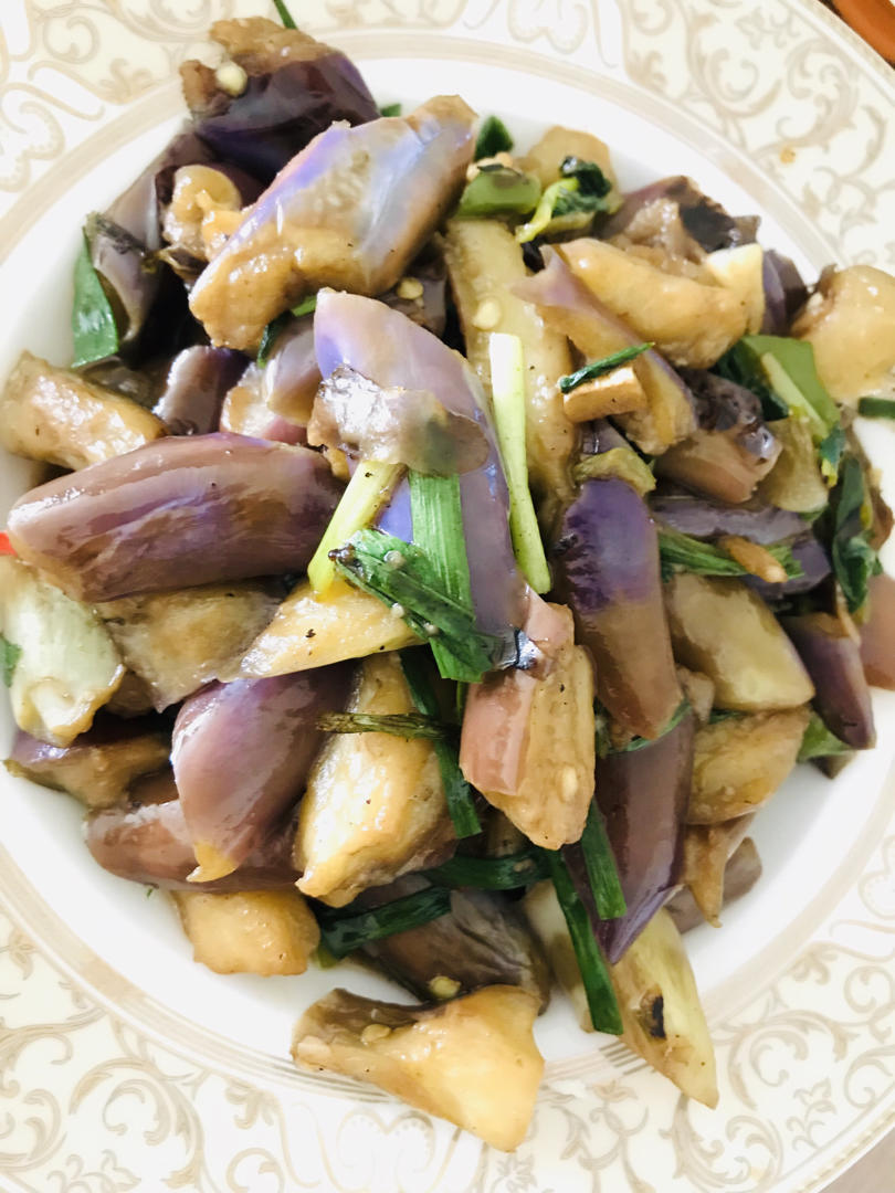 下饭神菜 酱爆茄子