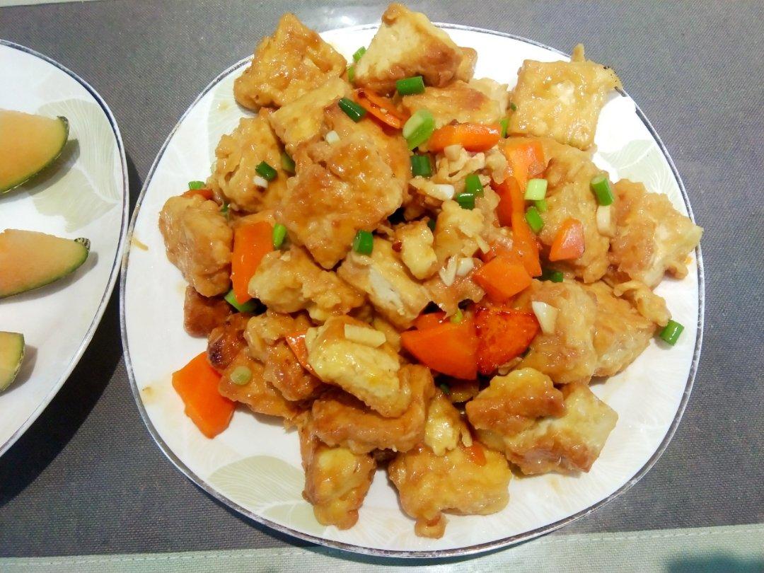 无敌好吃的香煎豆腐