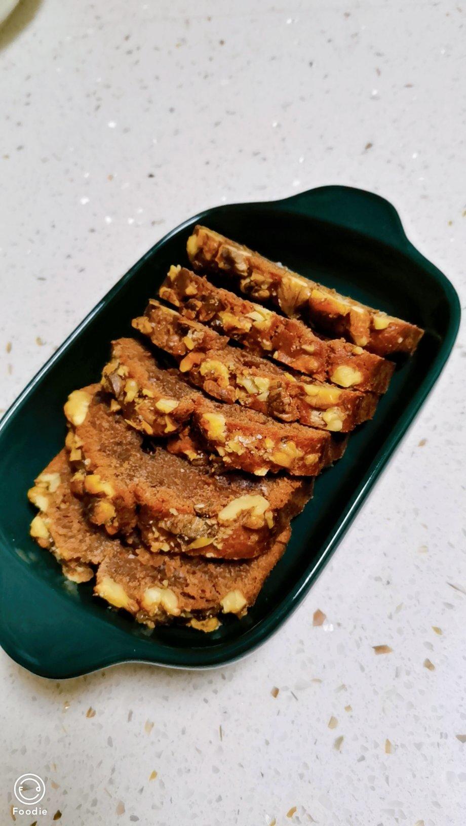 香蕉核桃磅蛋糕 Banana & Walnut Pound Cake