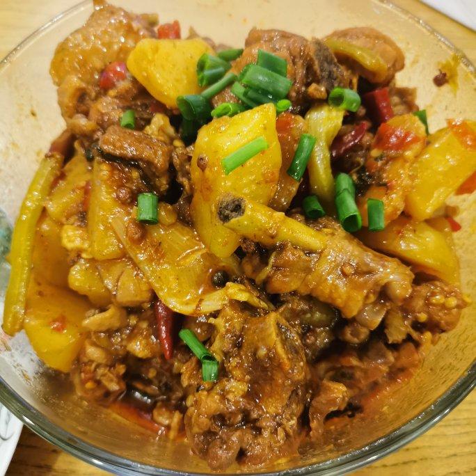 重庆麻辣烧鸡公