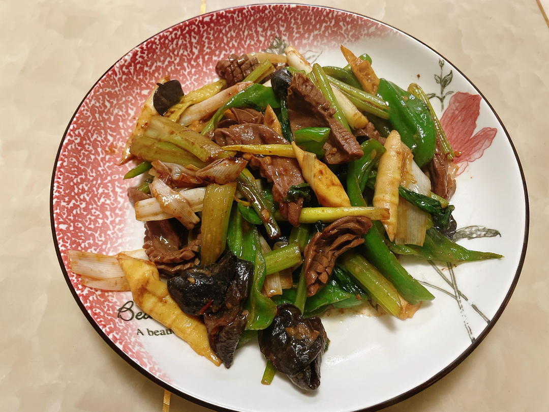爆炒腰花