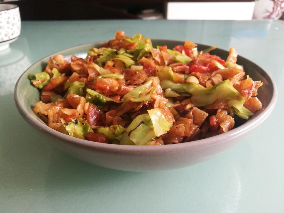 鸡蛋炒饼