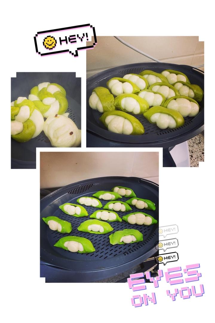 小美 豌豆馒头