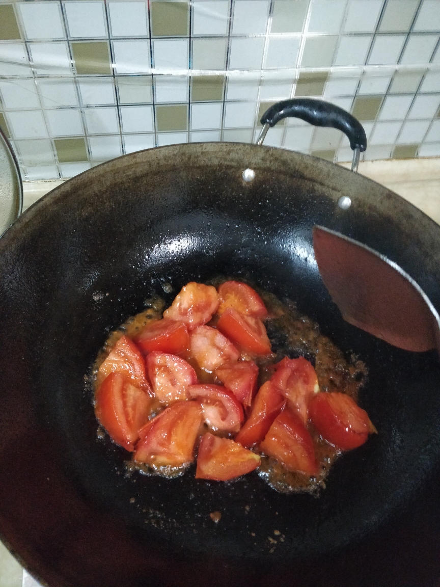 超浓郁的西红柿鸡蛋汤的做法 步骤9