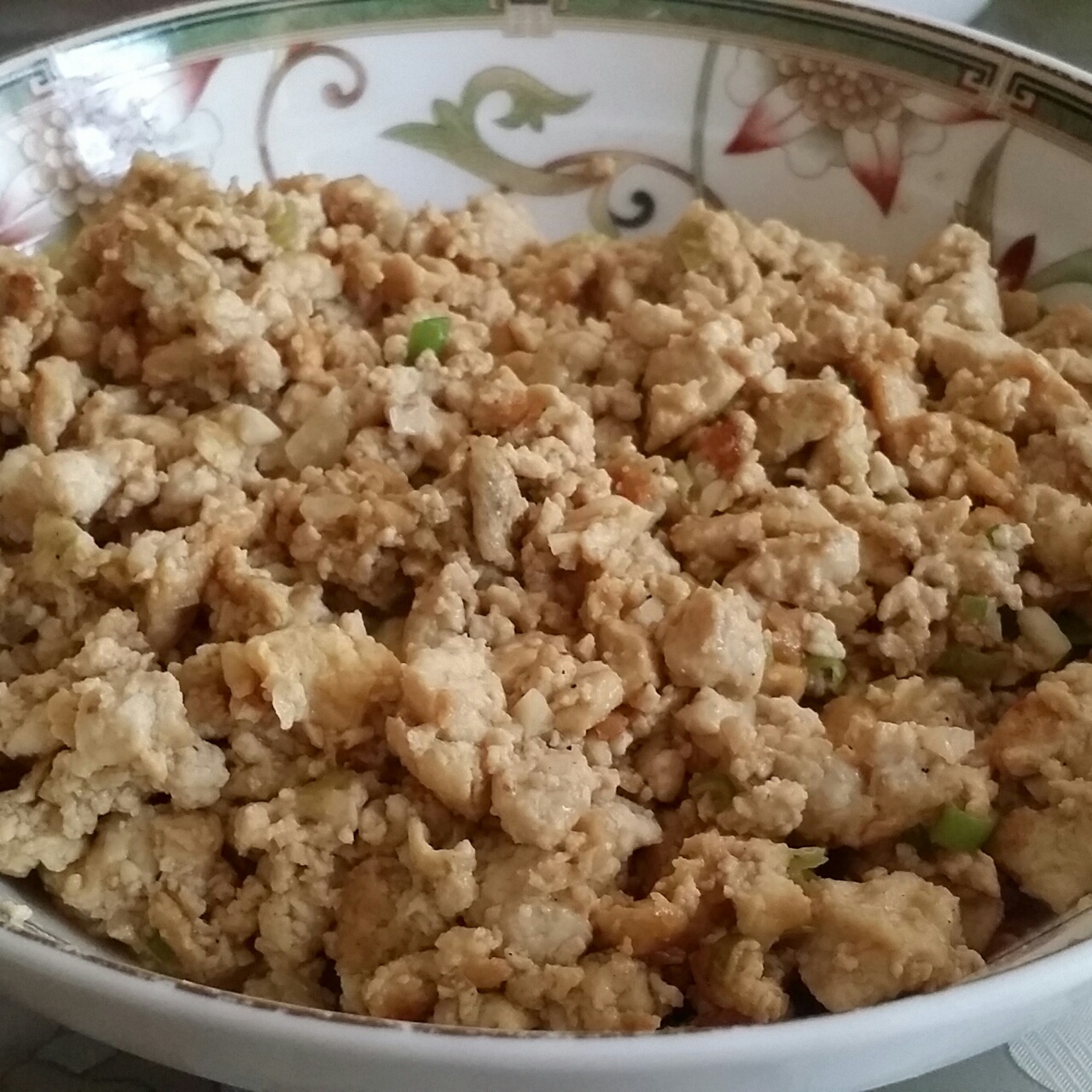 鸡刨豆腐