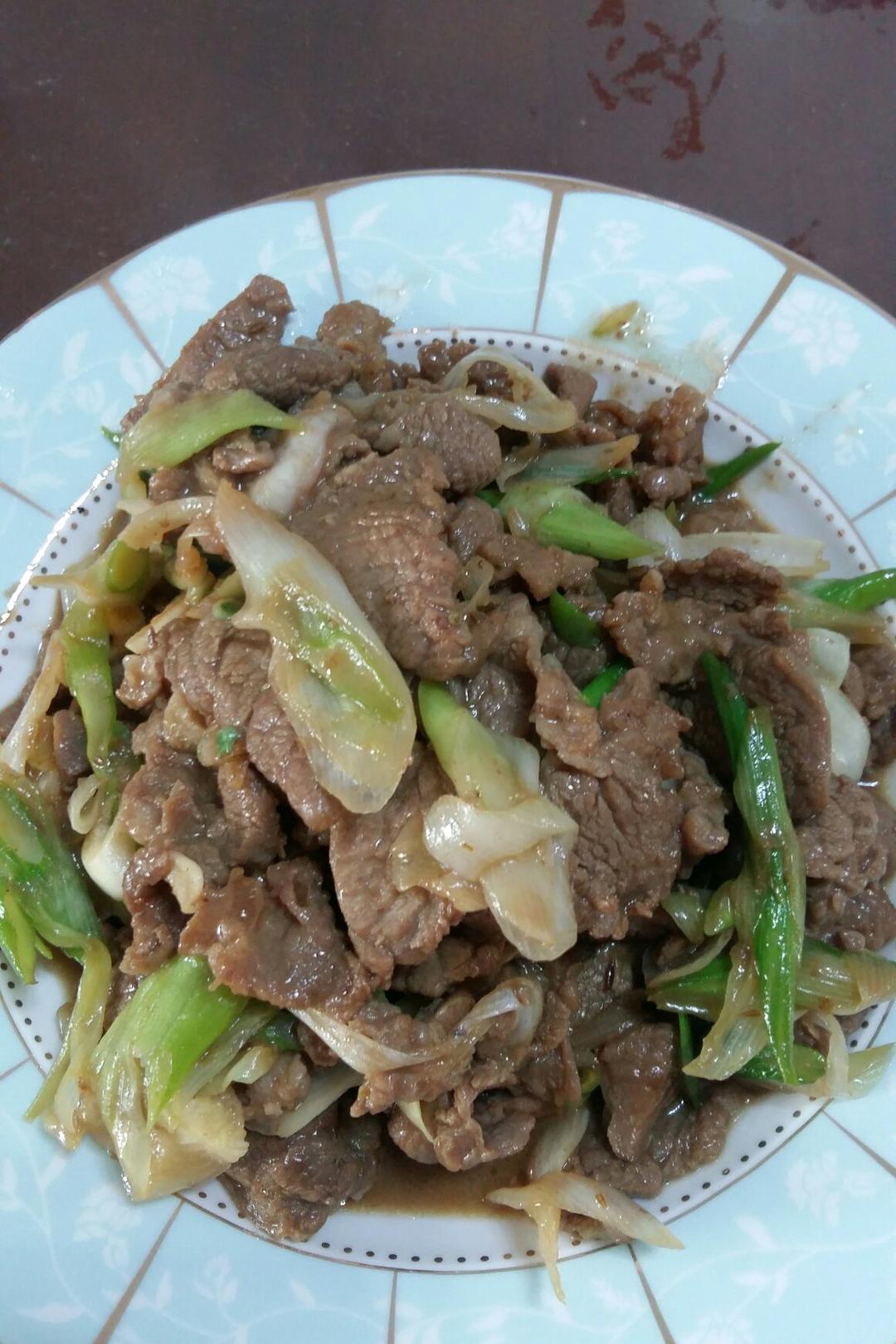 葱爆羊肉
