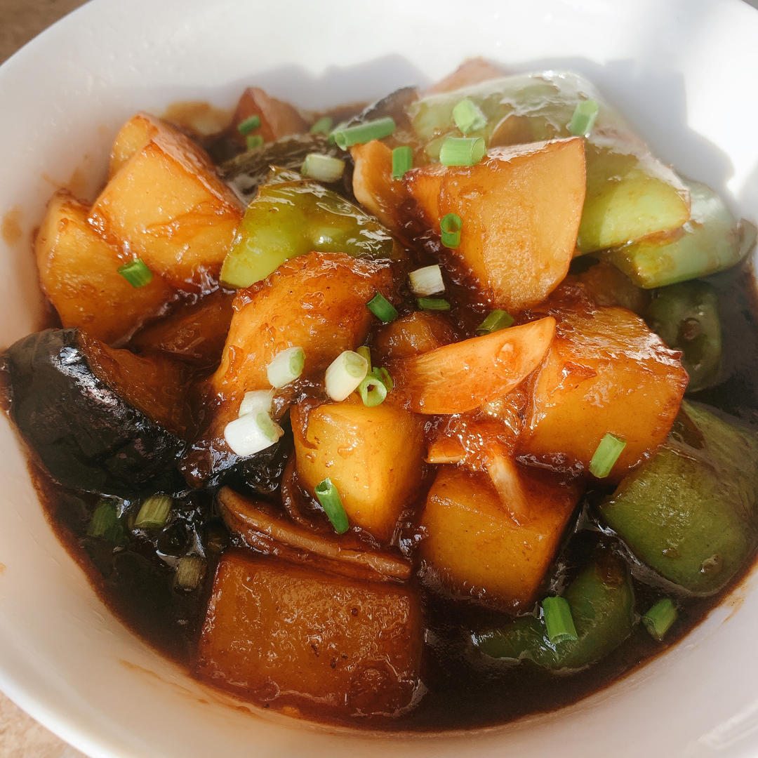 超级下饭的地三鲜