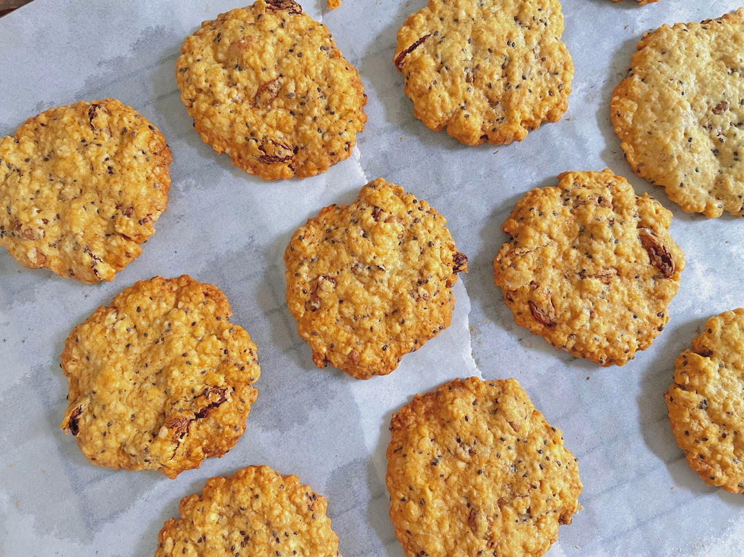 「素食」老友记中Phoebe的世界最好吃燕麦提子曲奇