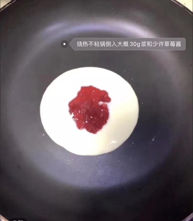 简单美味高颜值的草莓松饼的做法 步骤5