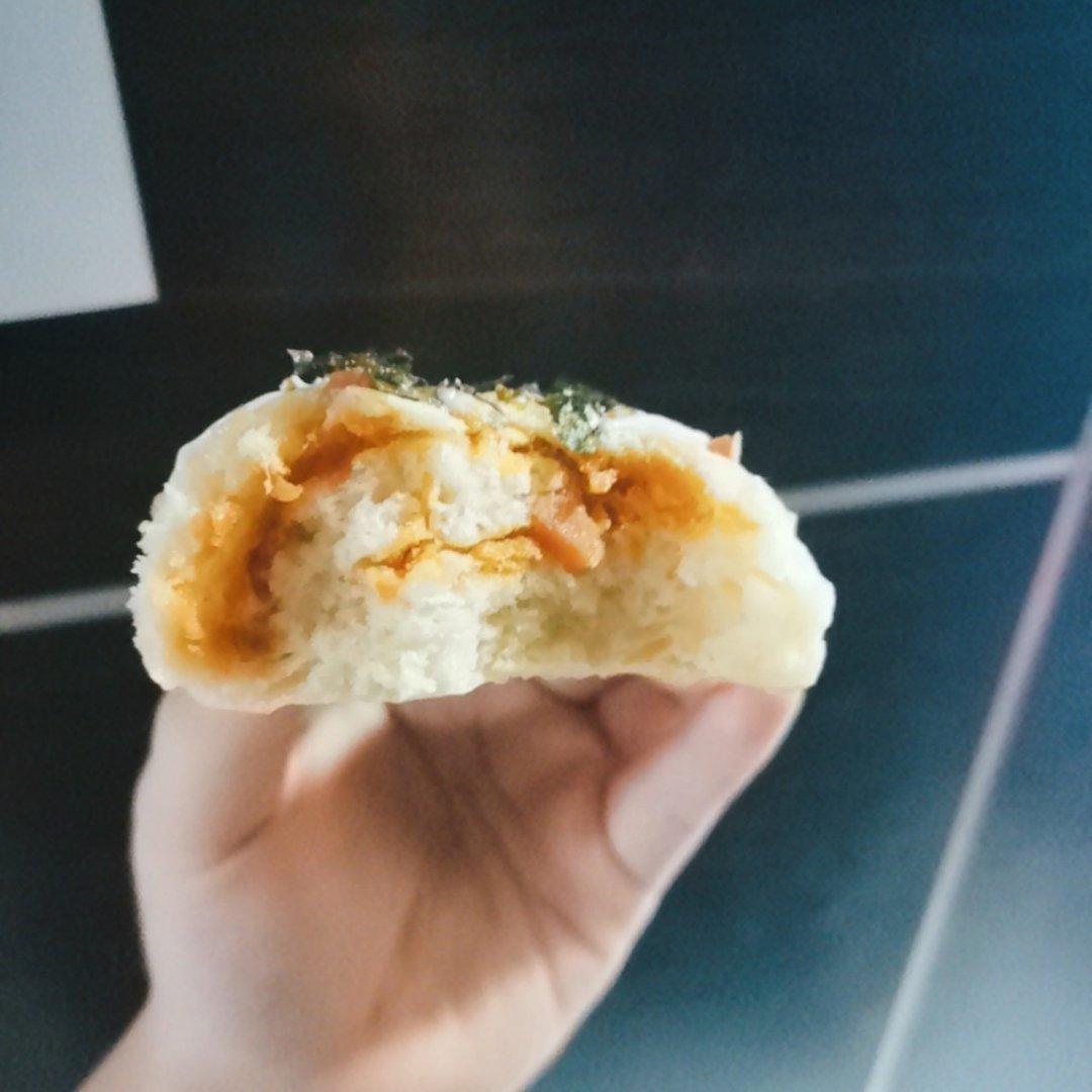 香葱火腿肉松面包