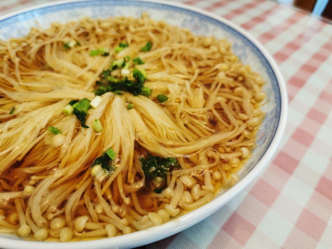 油泼金针菇