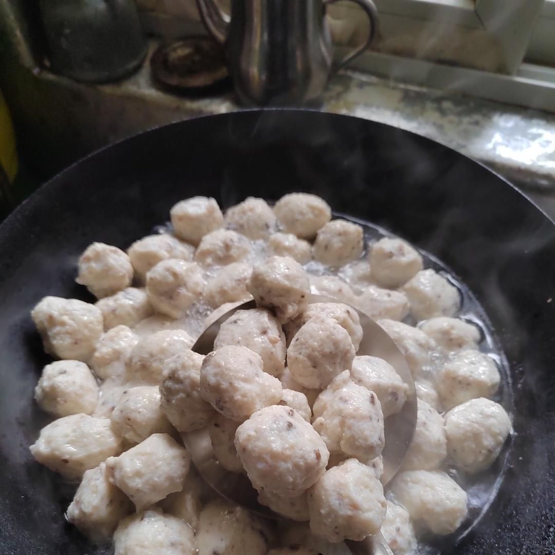 鸡胸肉丸子，超Q弹