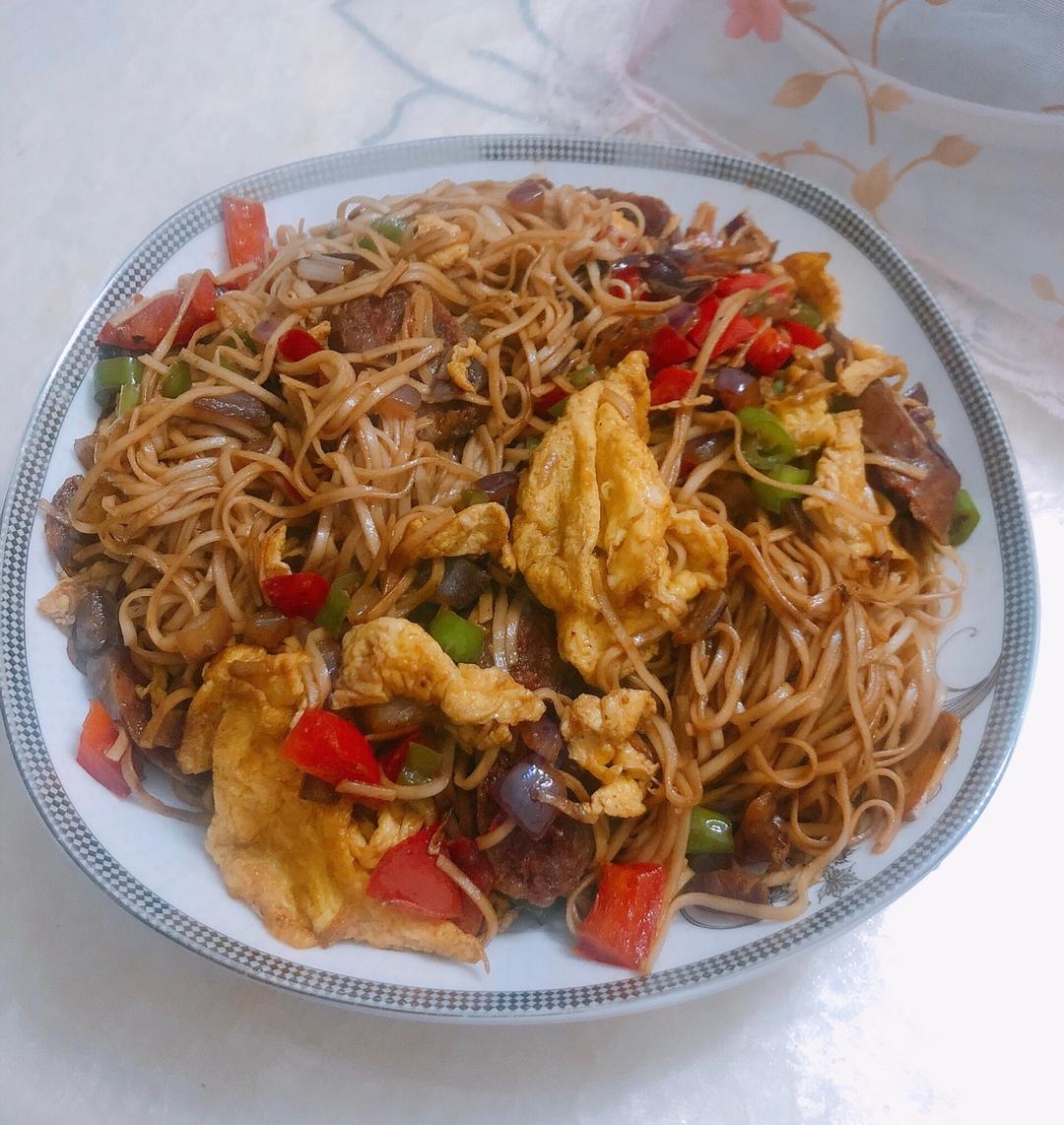 🍜最简单最好吃的家常炒面