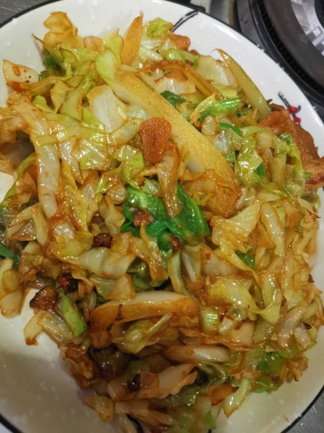 大头菜炒肉丝