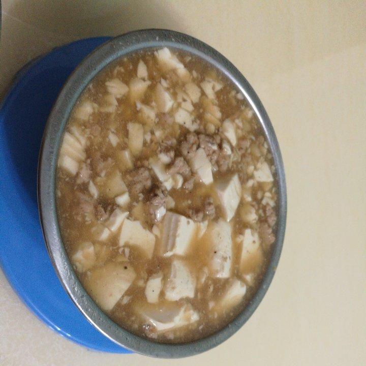 超级下饭的香菇肉沫豆腐