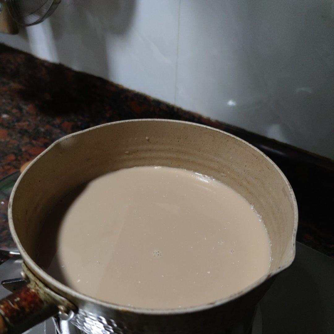 [自制健康饮料]快手焦糖奶茶（附送反式脂肪酸小知识）