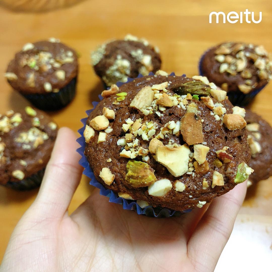 香蕉巧克力马芬