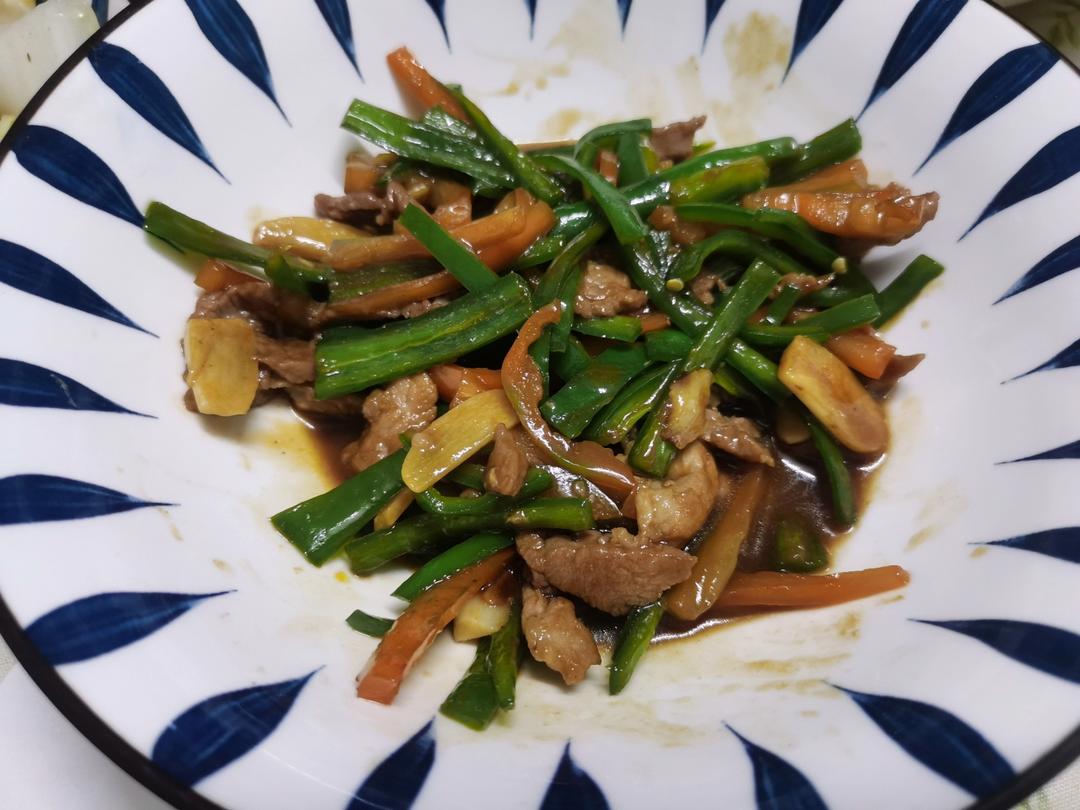 下饭神器～青椒炒肉丝