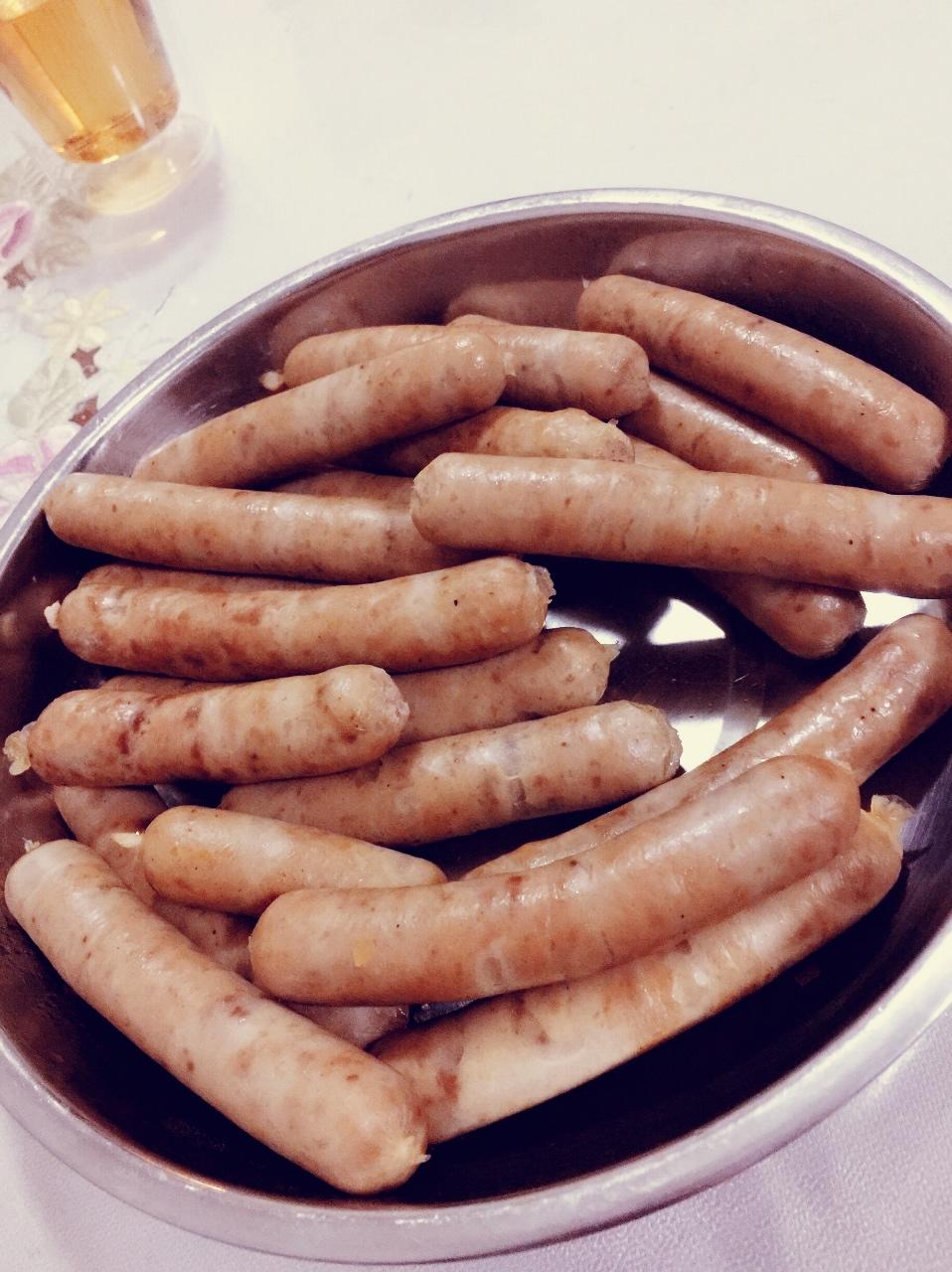 做过 自制脆皮小香肠 一家三口一起忙活