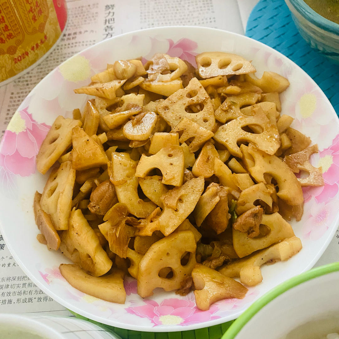 莲藕炒肉