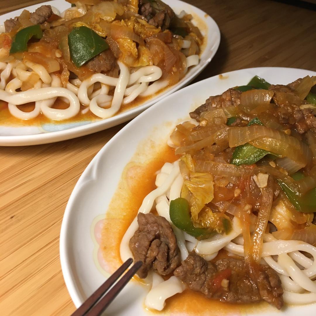 新疆拌面（新疆拉条子详细视频版）@Makin