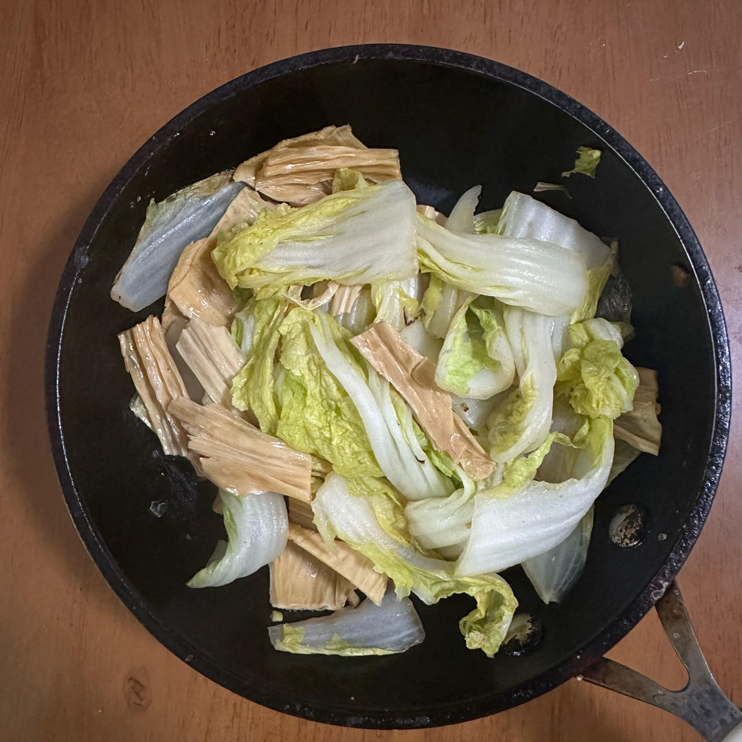 腐竹烧白菜