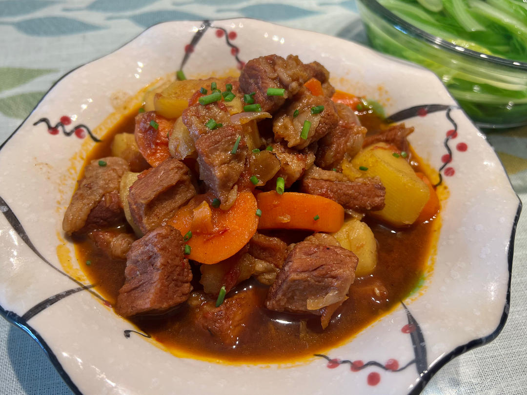 番茄土豆炖牛腩