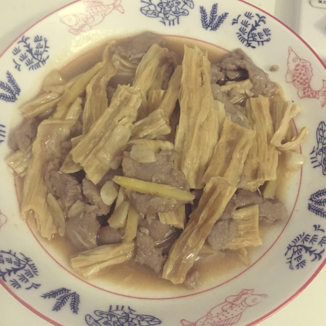 腐竹炒肉「快手菜」