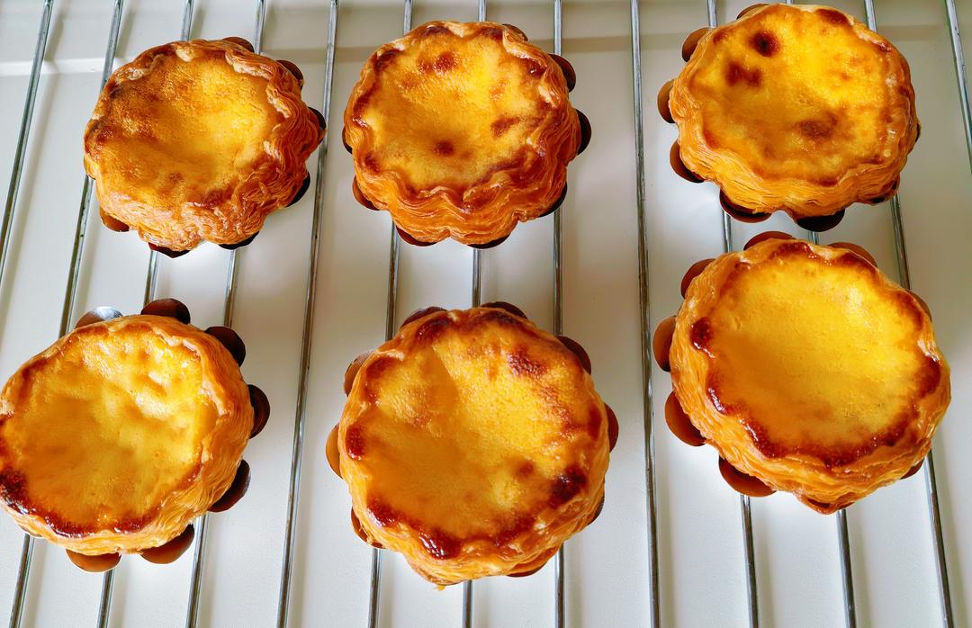 超嫩滑的葡式蛋挞(全蛋版)新手友好『秒杀KFC』