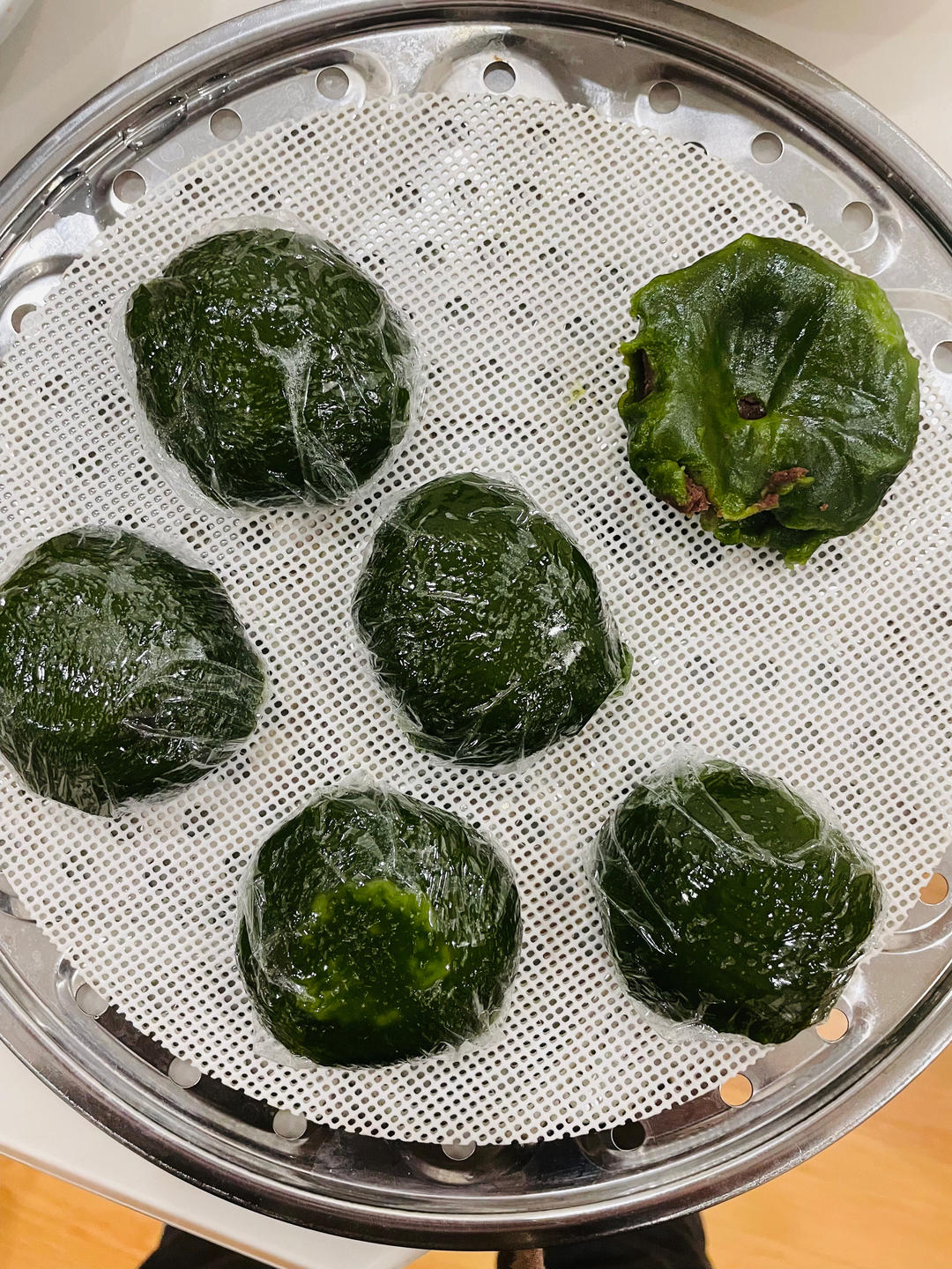 《Tinrry+》咸蛋黄肉松青团+红豆沙青团