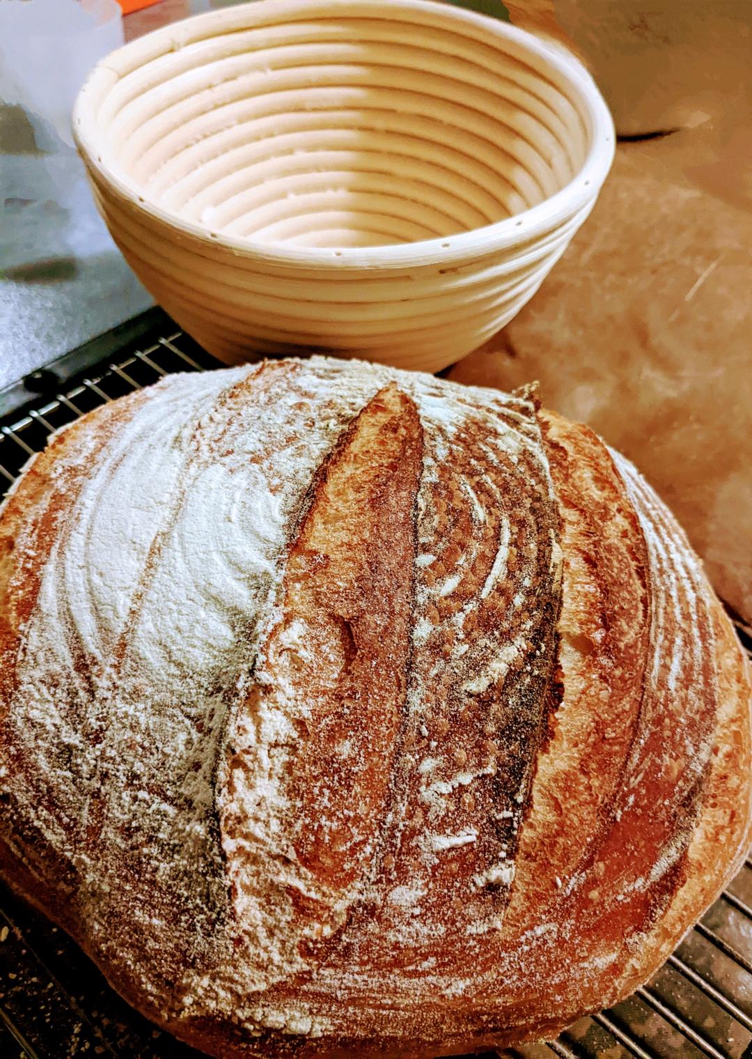 没想到无油无糖可以这么好吃——26小时的铸铁锅欧包（一起减肥吧）