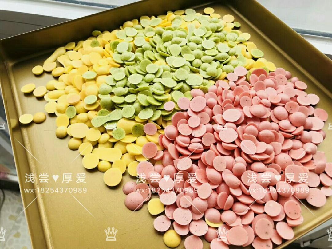 入口即化的无添加蛋黄溶豆