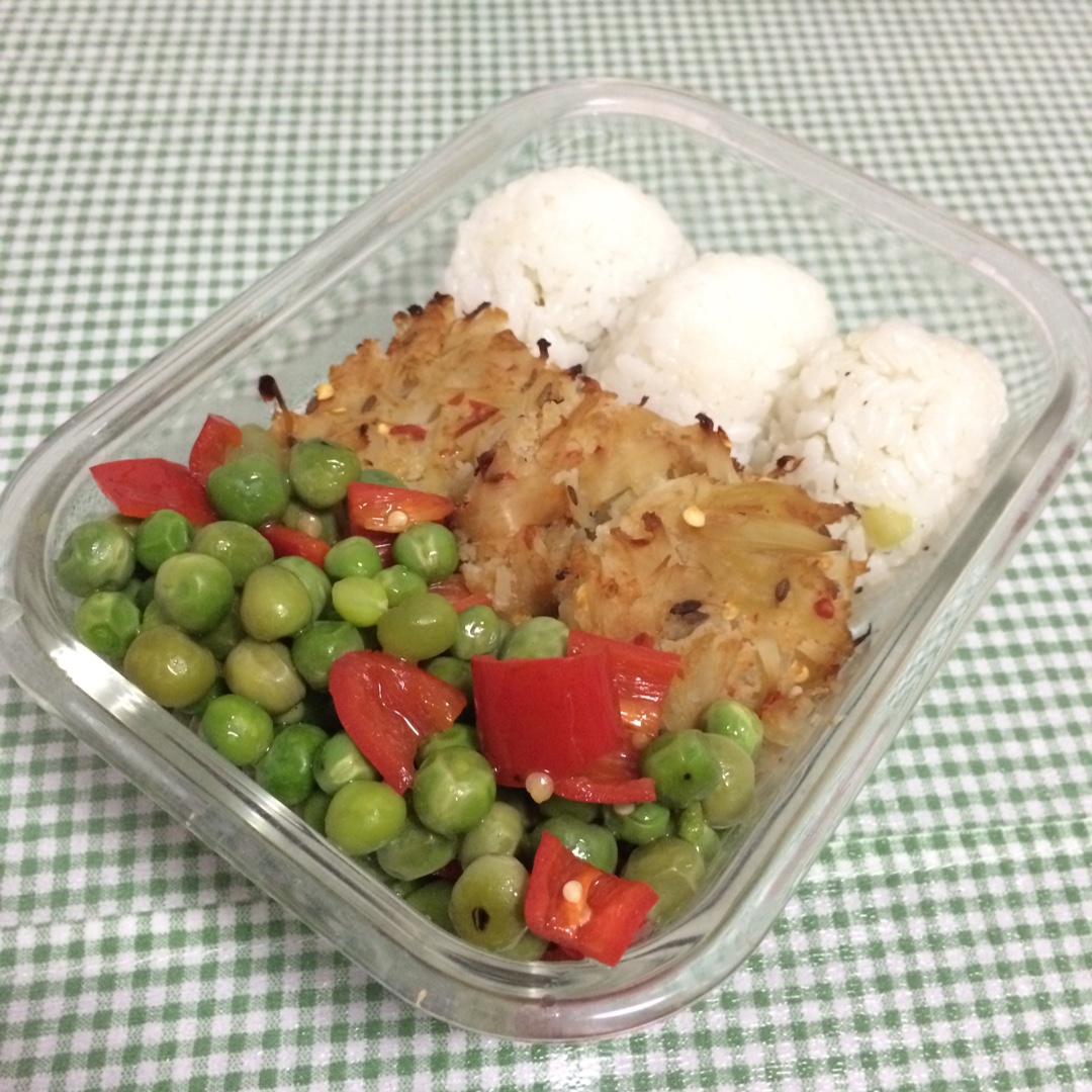 清炒豌豆米