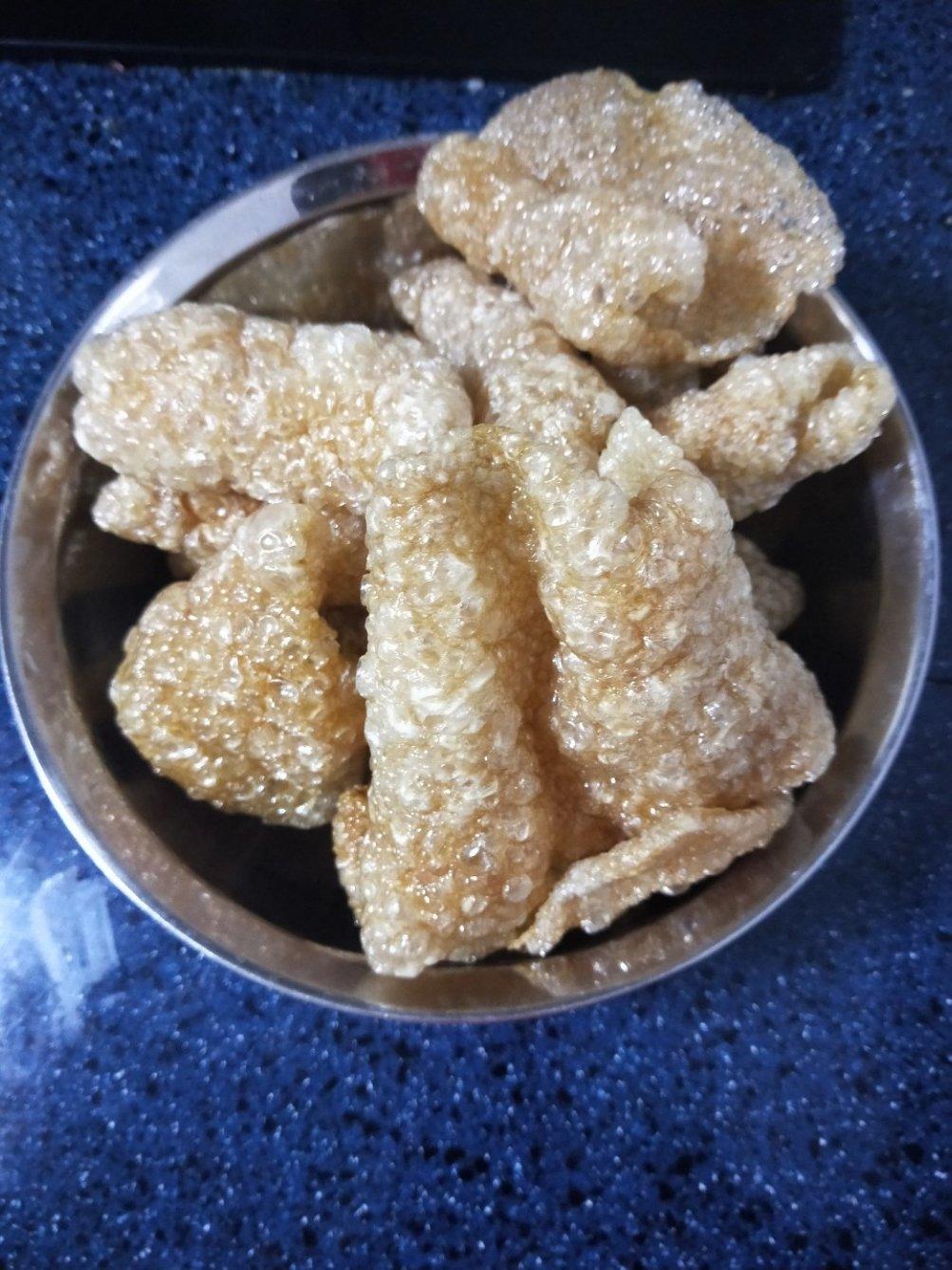 自制炸猪皮