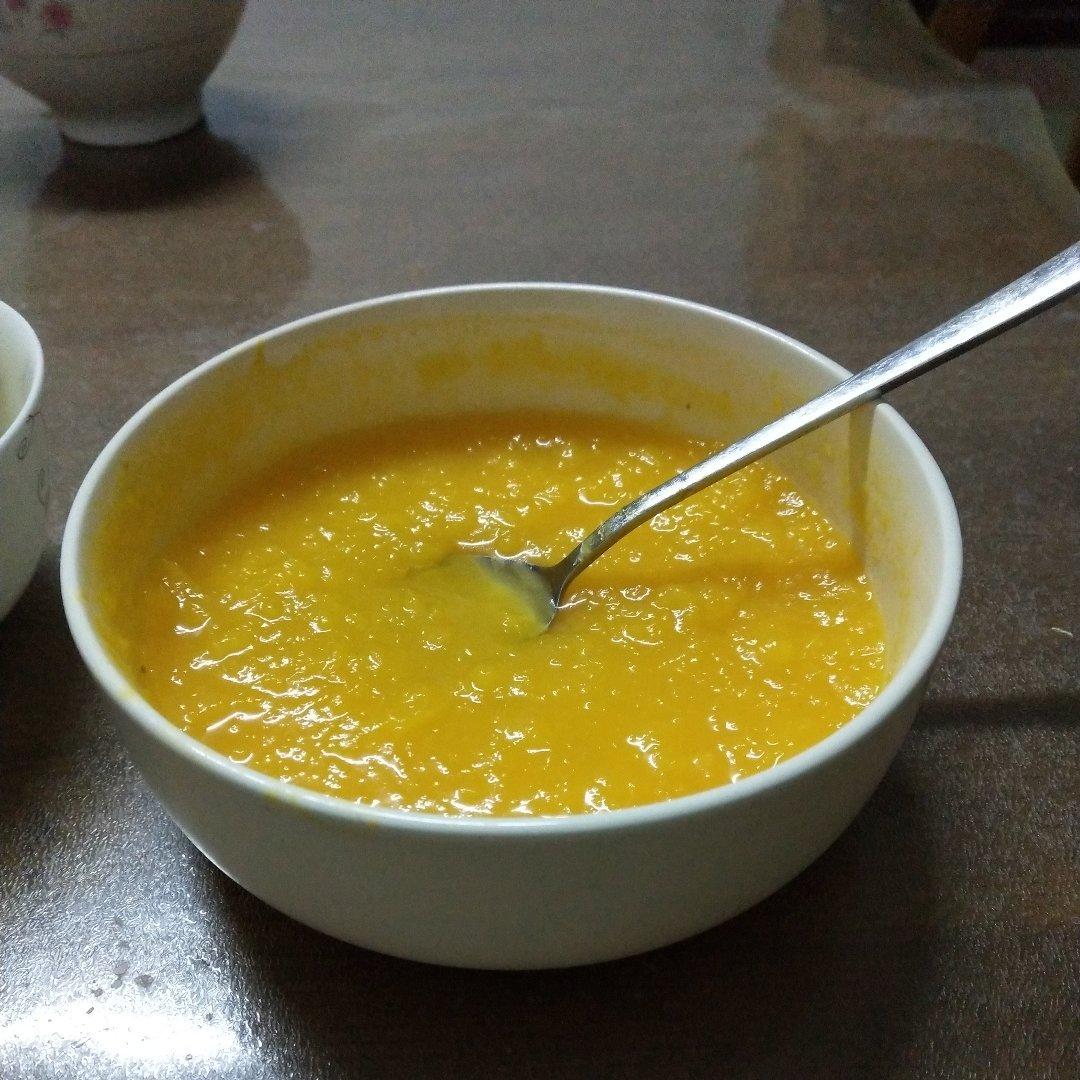 教你用电饭煲做南瓜粥