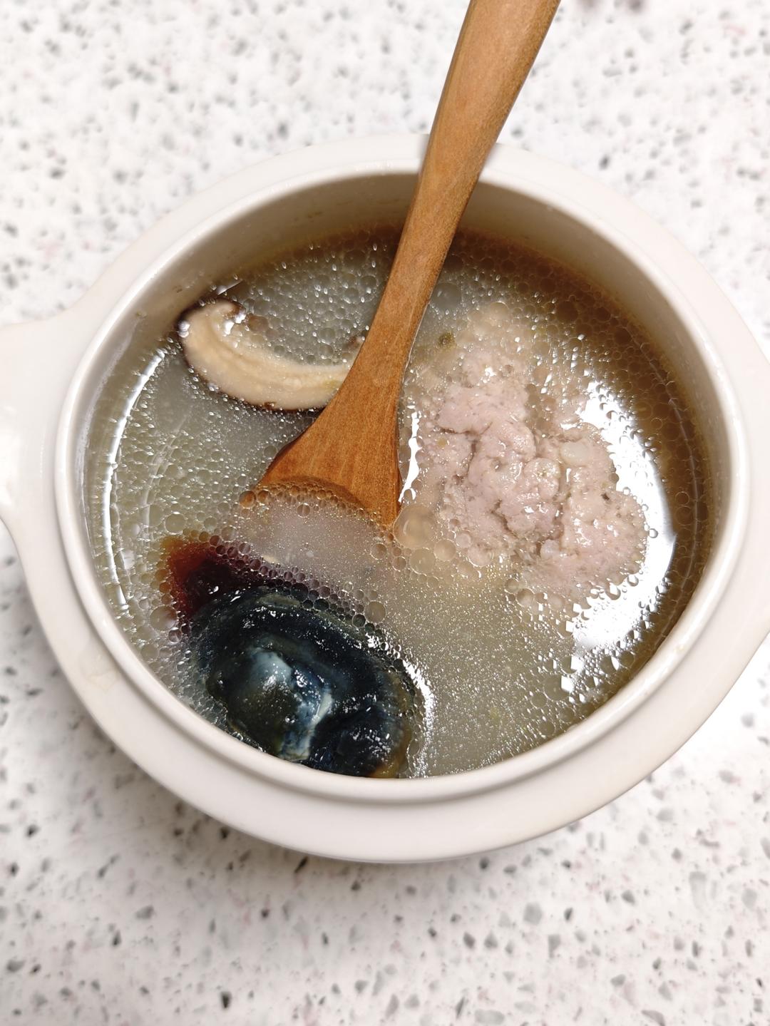江西皮蛋肉饼汤