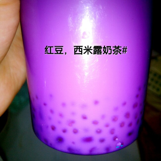 浓浓的锅煮奶茶