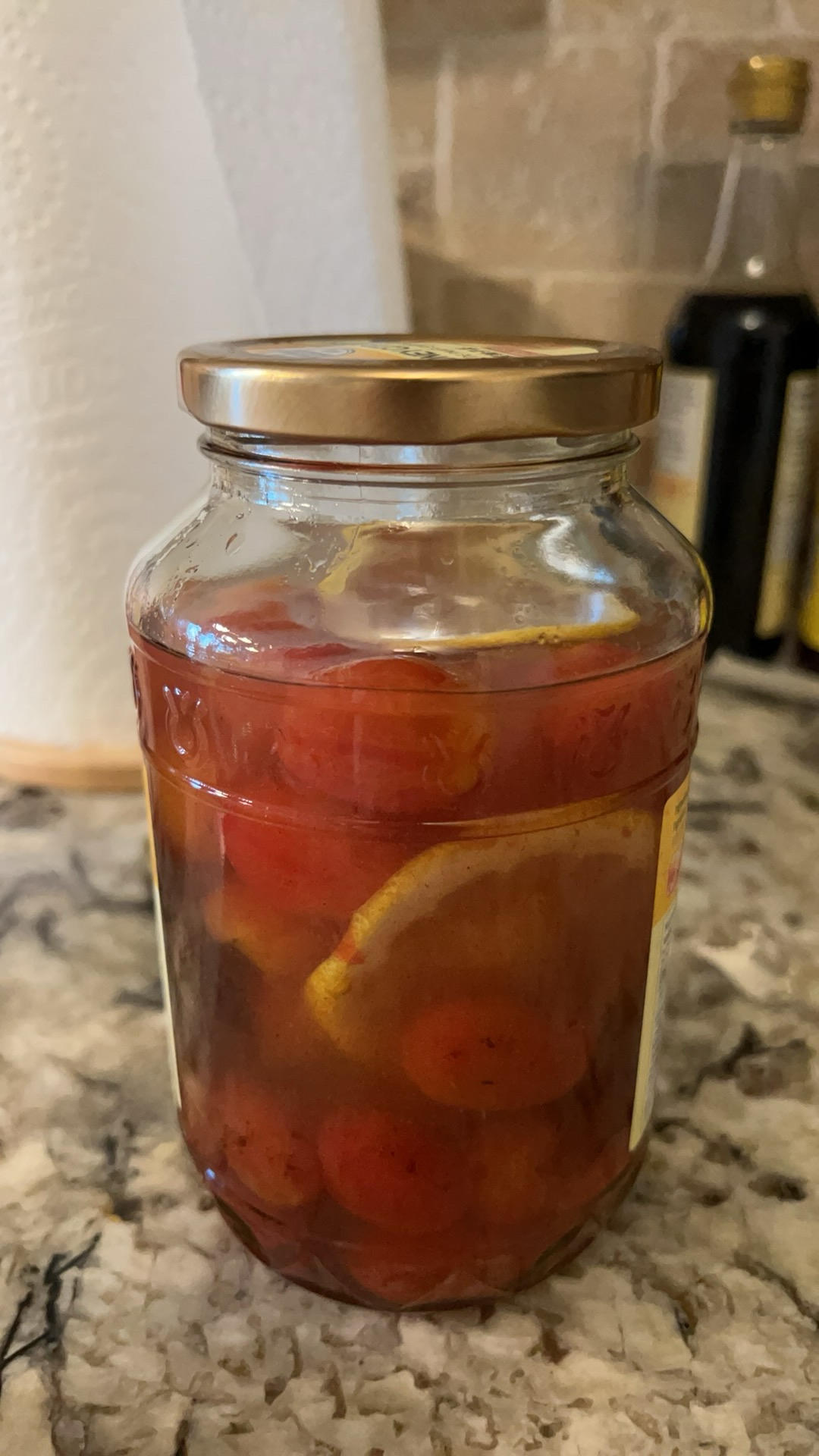 话梅汁渍圣女果-我的年夜饭之一