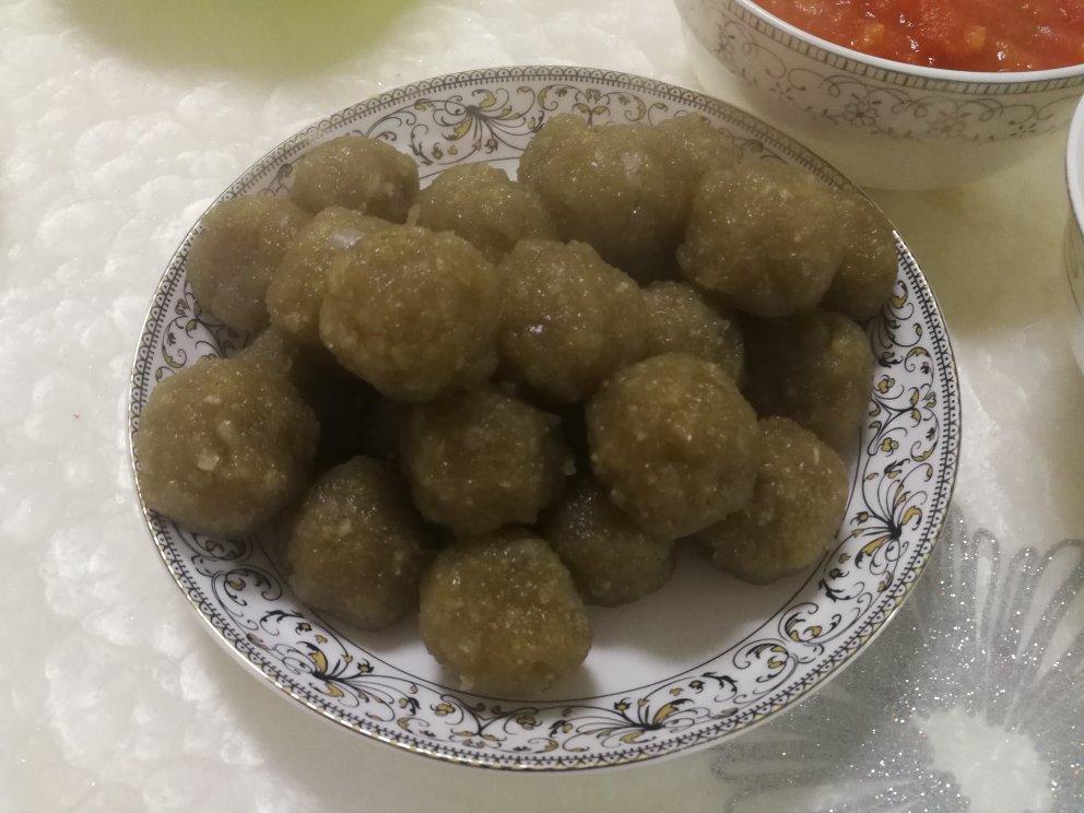 手机用户7718_em1x做的陕北特色小吃——黑愣愣(洋芋馍馍)